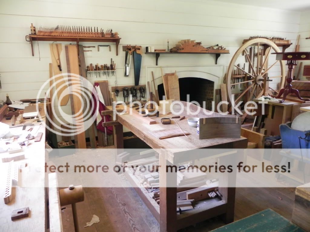shop in colonial williamsburg by Randy